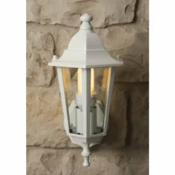 Applique murale Rabalux Velence Transparent, Blanc, 1 lumière