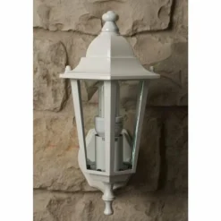 Applique murale Rabalux Velence Transparent, Blanc, 1 lumière