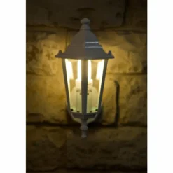 Applique murale Rabalux Velence Transparent, Blanc, 1 lumière