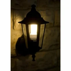 Applique murale Rabalux Velence Noir, Transparent