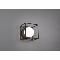 Applique murale Reality GABBIA Noir, 1 lumière