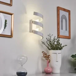 Applique murale Rezat LED Blanc, 3 lumières