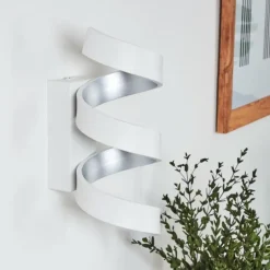 Applique murale Rezat LED Blanc, 3 lumières