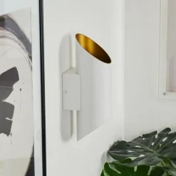 Applique murale Ricardone Blanc, 1 lumière
