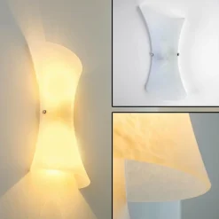 Applique murale Rivoli Transparent, 2 lumières