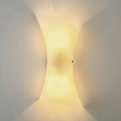 Applique murale Rivoli Transparent, 2 lumières