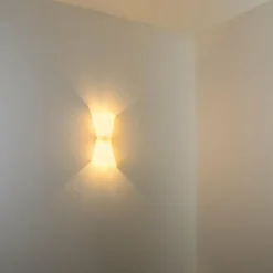 Applique murale Rivoli Transparent, 2 lumières