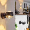 Applique murale Sapri Noir, 1 lumière