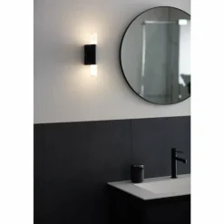 Applique murale SCHÖNER WOHNEN-Kollektion Twice LED Noir, 2 lumières