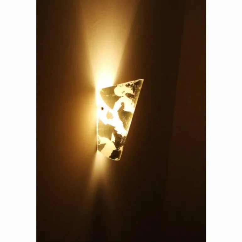 Applique murale Selene Argenté, Blanc, 1 lumière