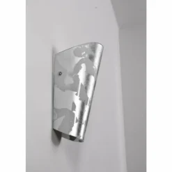 Applique murale Selene Argenté, Blanc, 1 lumière