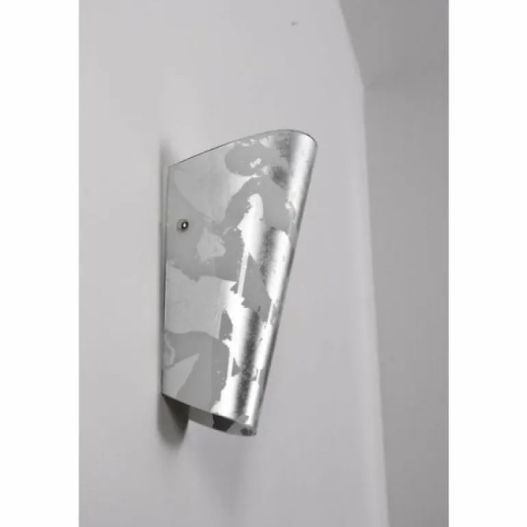 Applique murale Selene Argenté, Blanc, 1 lumière