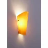Applique murale Selene orange Orange, 1 lumière