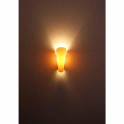Applique murale Selene orange Orange, 1 lumière