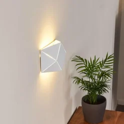 Applique murale Shouver LED Blanc, 1 lumière