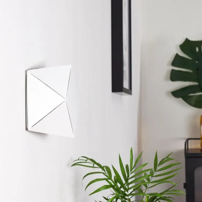 Applique murale Shouver LED Blanc, 1 lumière