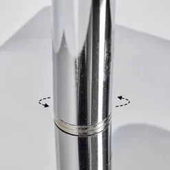 Applique murale Sibarco Chrome, 2 lumières