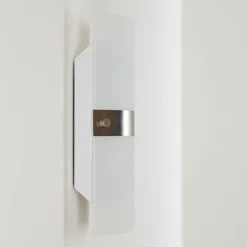 Applique murale Sibo Acier inoxydable, 2 lumières