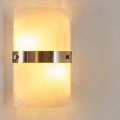 Applique murale Sibo Acier inoxydable, 2 lumières