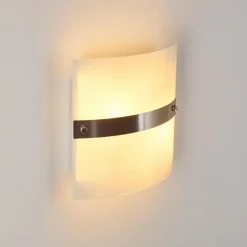 Applique murale Sibo Acier inoxydable, 2 lumières
