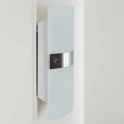 Applique murale Sibo Acier inoxydable, 2 lumières