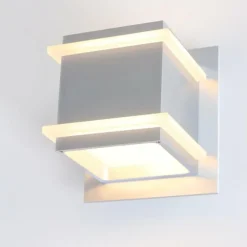 Applique murale Steinhauer Liberstas Acier inoxydable, 1 lumière