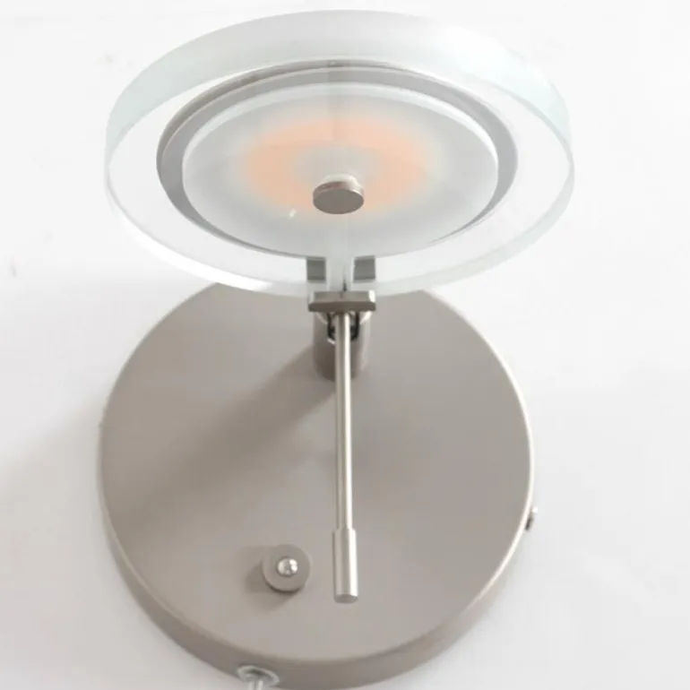 Applique murale Steinhauer Turound LED Acier inoxydable, 1 lumière