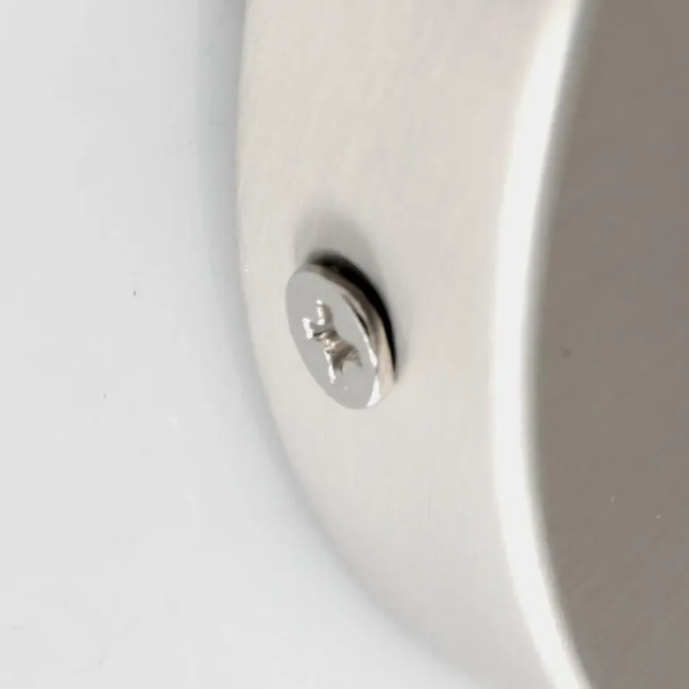 Applique murale Steinhauer Turound LED Acier inoxydable, 1 lumière