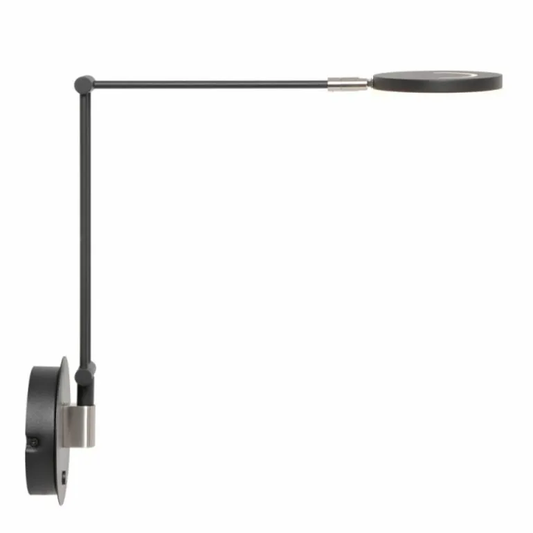 Applique murale Steinhauer Soleil LED Noir, 1 lumière
