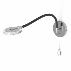 Applique murale Steinhauer Turound LED Acier brossé, 1 lumière