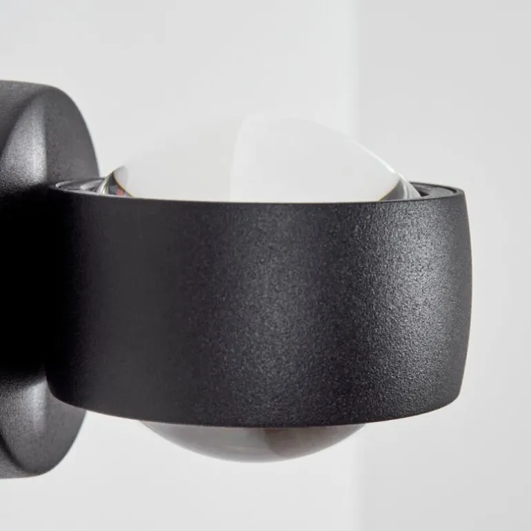 Applique murale Stong LED Noir, 1 lumière
