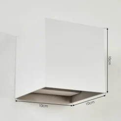 Applique murale Strandaa LED Blanc, 2 lumières