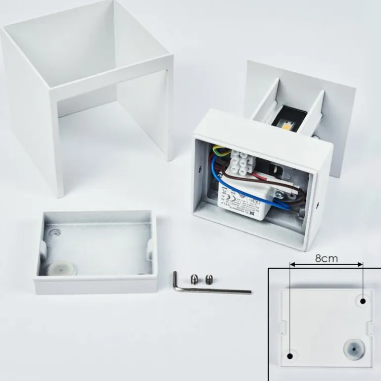 Applique murale Strandaa LED Blanc, 2 lumières