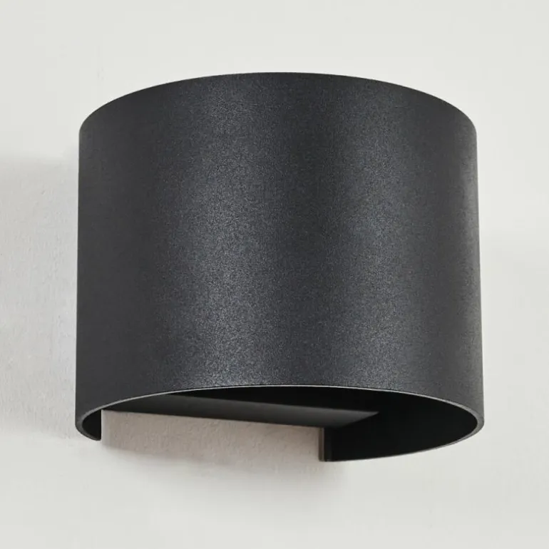 Applique murale Strandaa LED Noir, 2 lumières