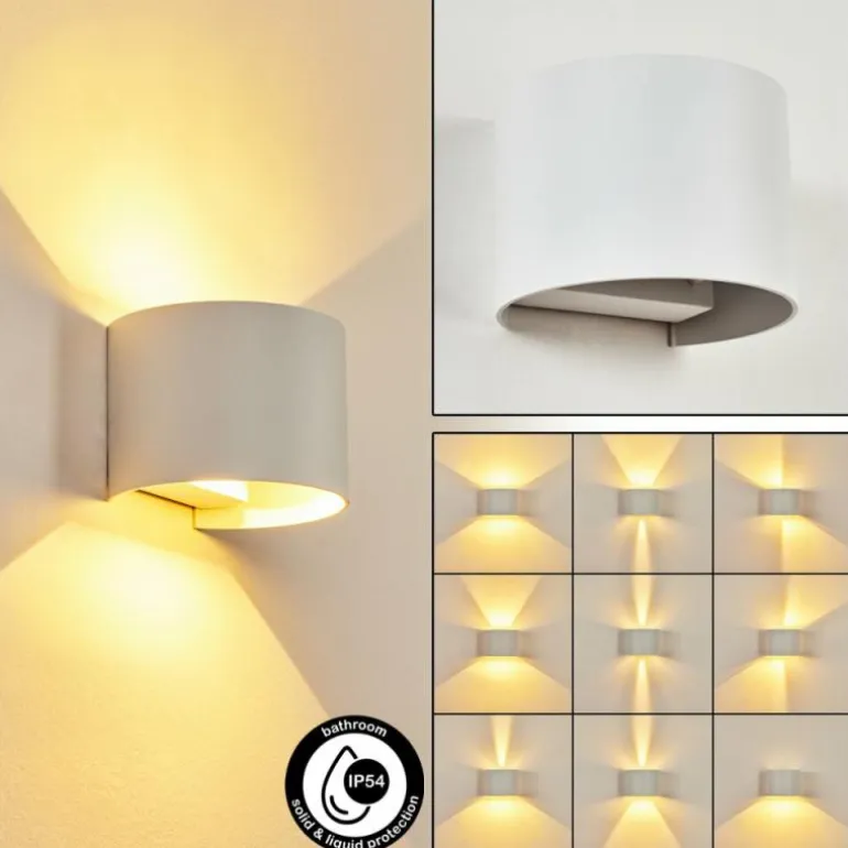 Applique murale Strandaa LED Blanc, 2 lumières