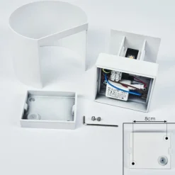 Applique murale Strandaa LED Blanc, 2 lumières
