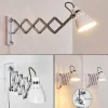 Applique murale Stranderott Chrome, Blanc, 1 lumière