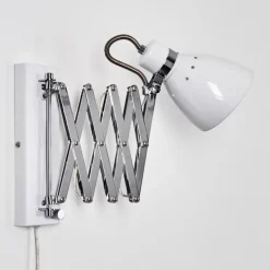Applique murale Stranderott Chrome, Blanc, 1 lumière