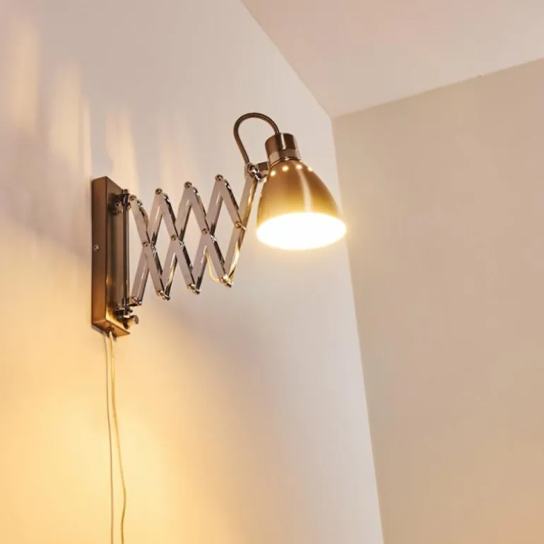 Applique murale Stranderott Chrome, Acier inoxydable, 1 lumière