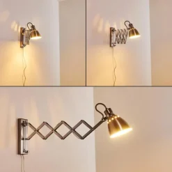 Applique murale Stranderott Chrome, Acier inoxydable, 1 lumière