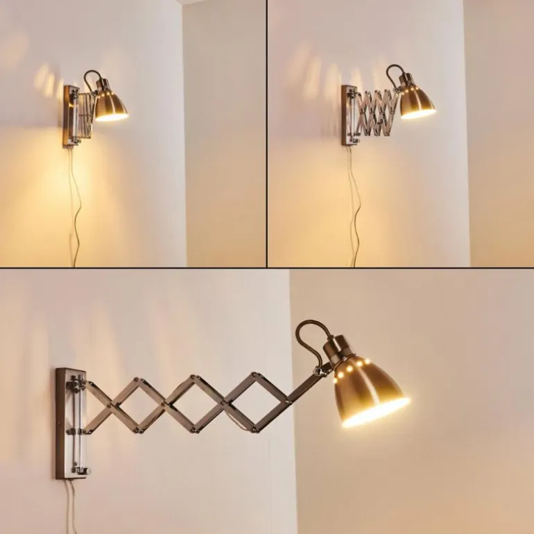 Applique murale Stranderott Chrome, Acier inoxydable, 1 lumière