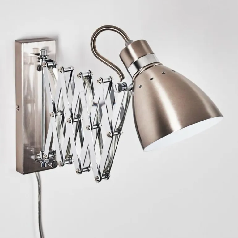 Applique murale Stranderott Chrome, Acier inoxydable, 1 lumière
