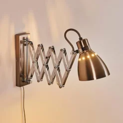Applique murale Stranderott Chrome, Acier inoxydable, 1 lumière