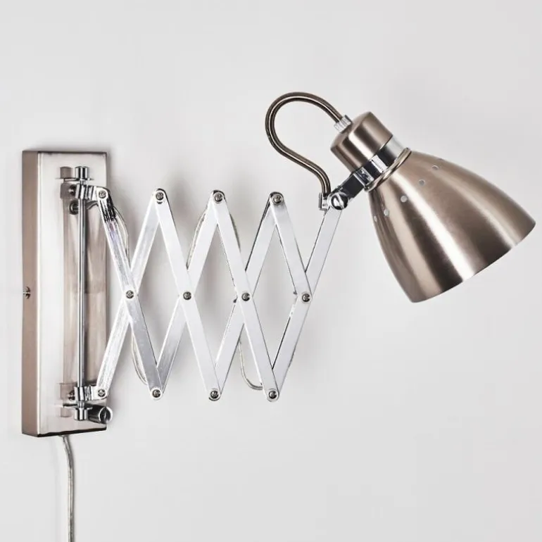 Applique murale Stranderott Chrome, Acier inoxydable, 1 lumière