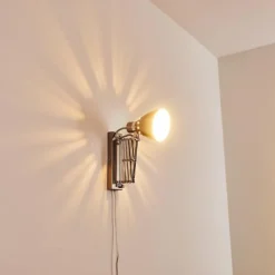 Applique murale Stranderott Chrome, Acier inoxydable, 1 lumière