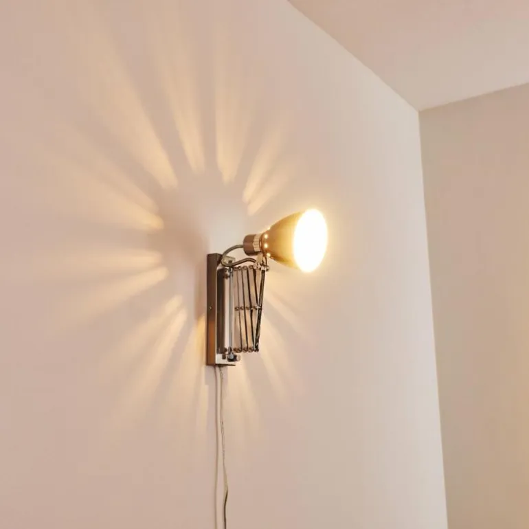 Applique murale Stranderott Chrome, Acier inoxydable, 1 lumière