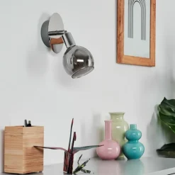 Applique murale Stranderod Chrome, 1 lumière