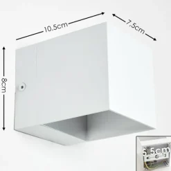 Applique murale Svanskog Blanc, 1 lumière