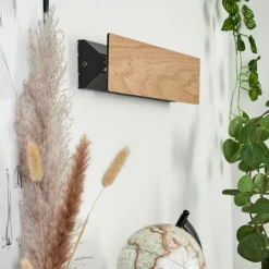 Applique murale Syar LED Noir, 1 lumière