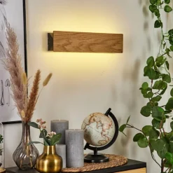 Applique murale Syar LED Noir, 1 lumière